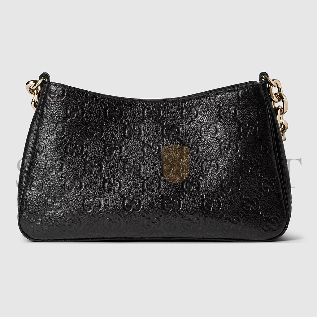 GUCCI GG EMBLEM SMALL SHOULDER BAG 815263 (29*17*10cm) GUCCI GG EMBLEM SMALL SHOULDER BAG 815263 (29*17*10cm)